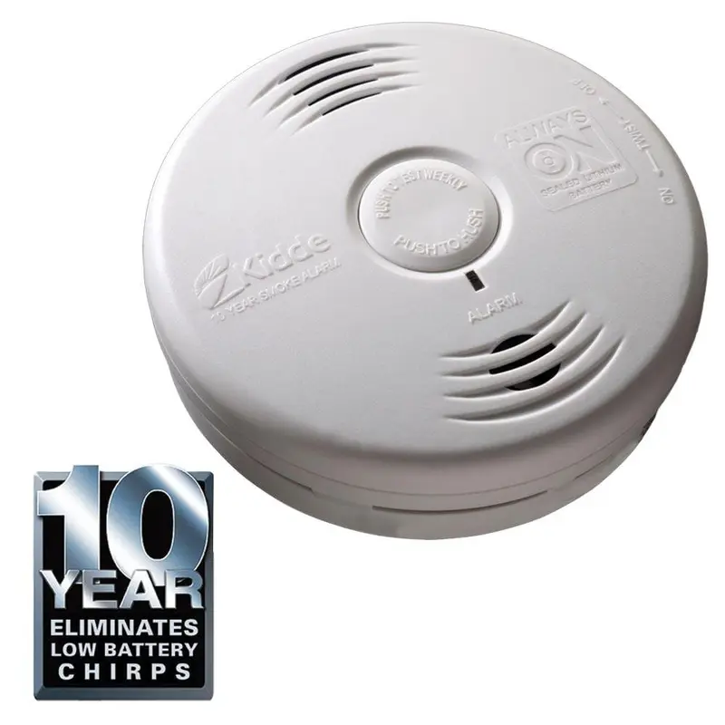 10-Year Worry Free Sealed Battery Smoke Detector with Voice Alarm1 / 1