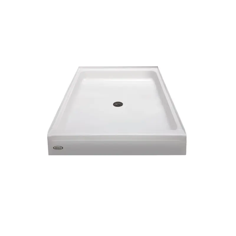 36 in. x 42 in. Center Drain 6 in. Shower Base in White