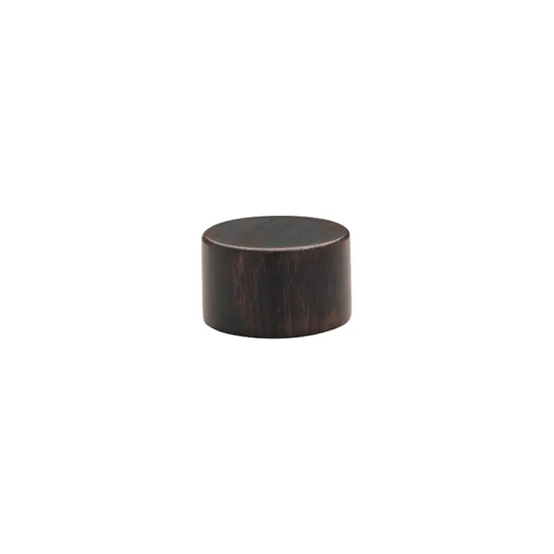 Select Drapery End Cap - Various Sizes / Colors3/4" / Black Copper #815