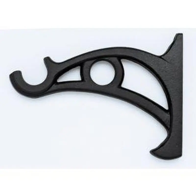Wrought Iron Double Bracket - 770 - Black