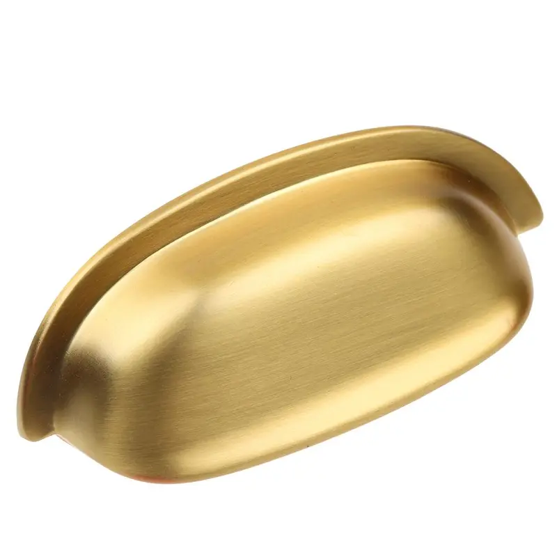 2-1/2 in. Satin Gold Classic Bin Cabinet Pulls (10-Pack)1.7 oz / package