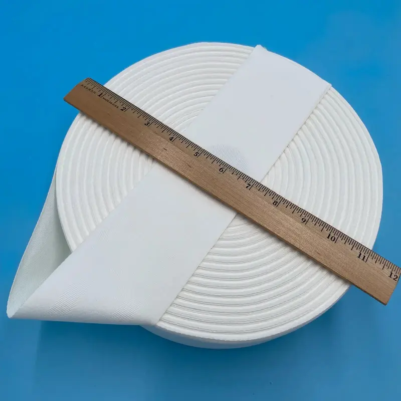 Woven Twill Tape - 3" WidthWhite