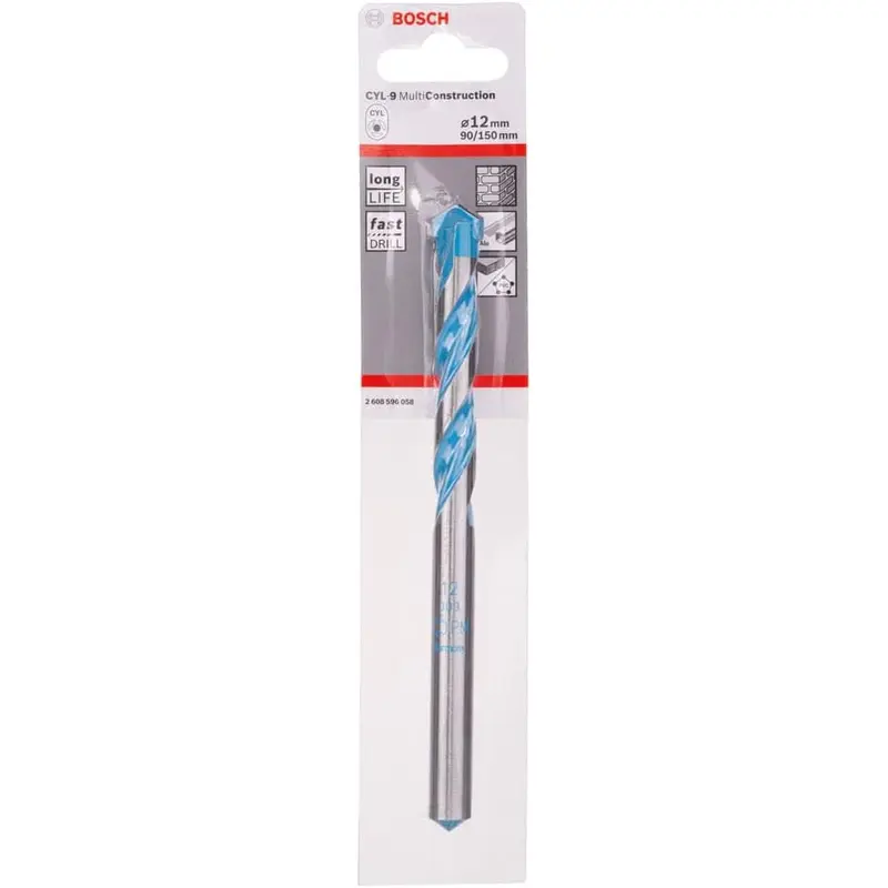 Bosch CYL-9 Multi Construction Drill Bit 12x150mm | 2608596058