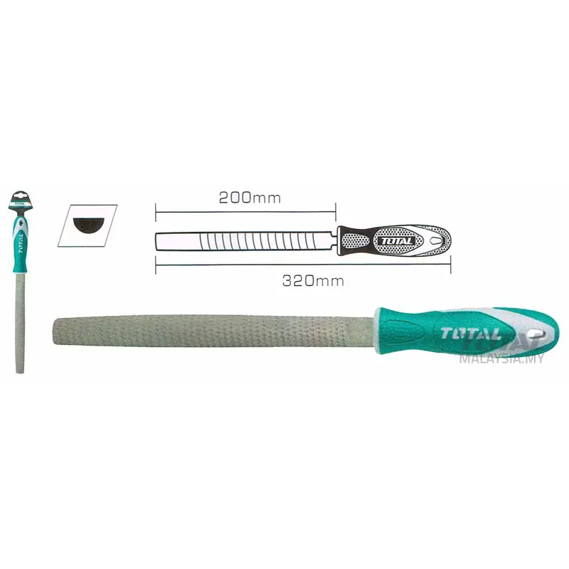 THT91686 Half Round Wood File