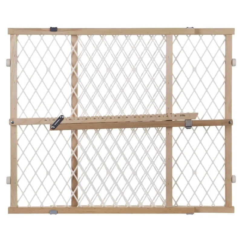 North States 4604 Security Gate, Wood, Natural, 23 in H Dimensions