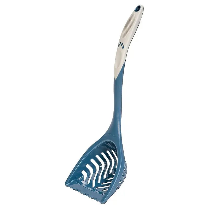 Petmate 22972 Litter Scoop, Rubber Blade, 17-1/2 in OAL