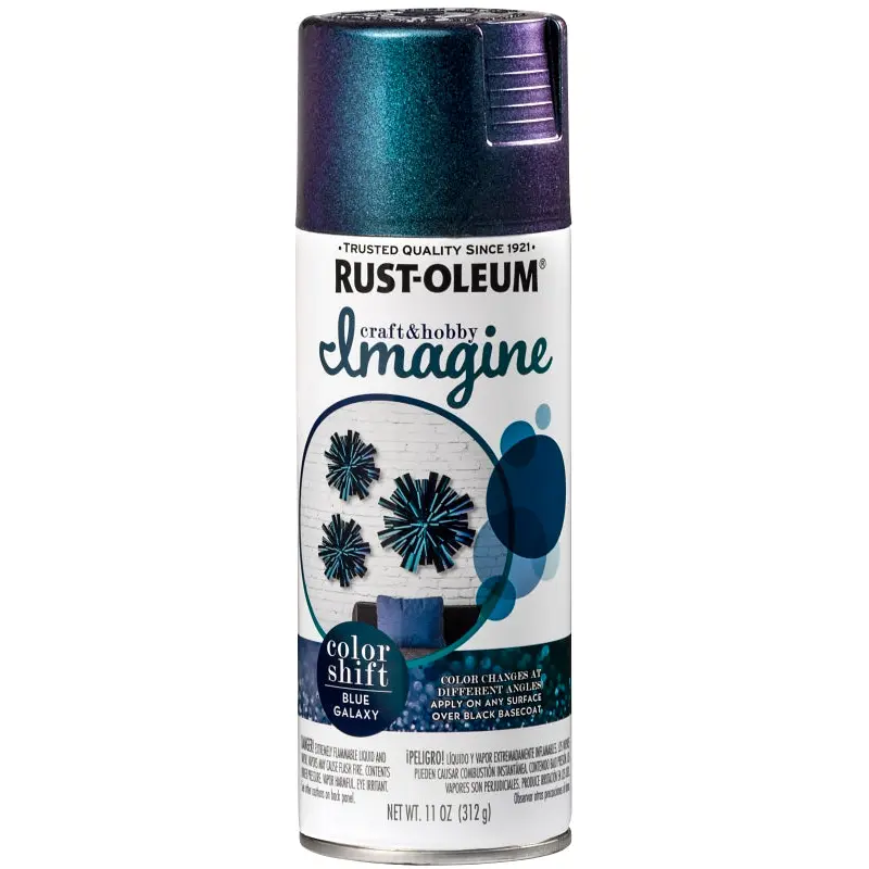 Rust-Oleum Imagine 345663 Craft Spray Paint, Blue Galaxy, 11 oz, Can