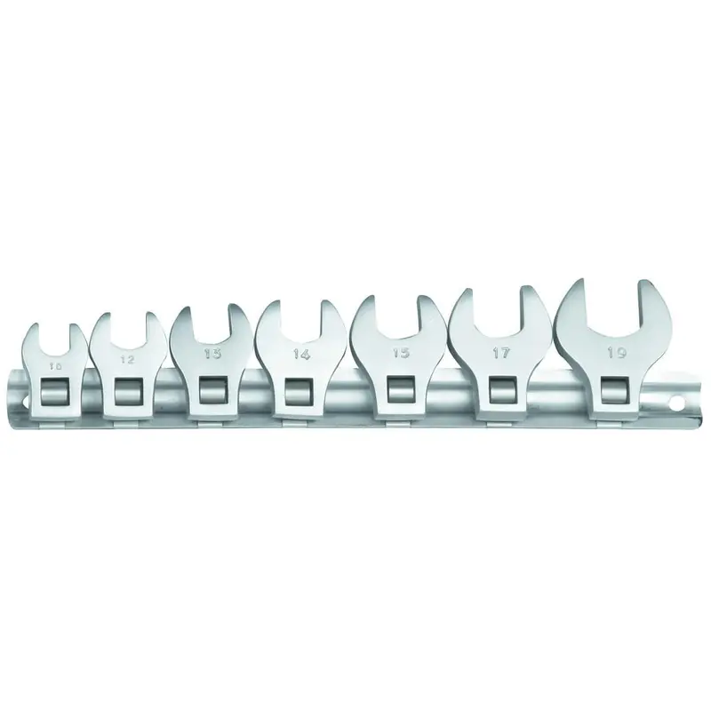 3/8 in. SAE Crowfoot Wrench Set, 7 Pc.