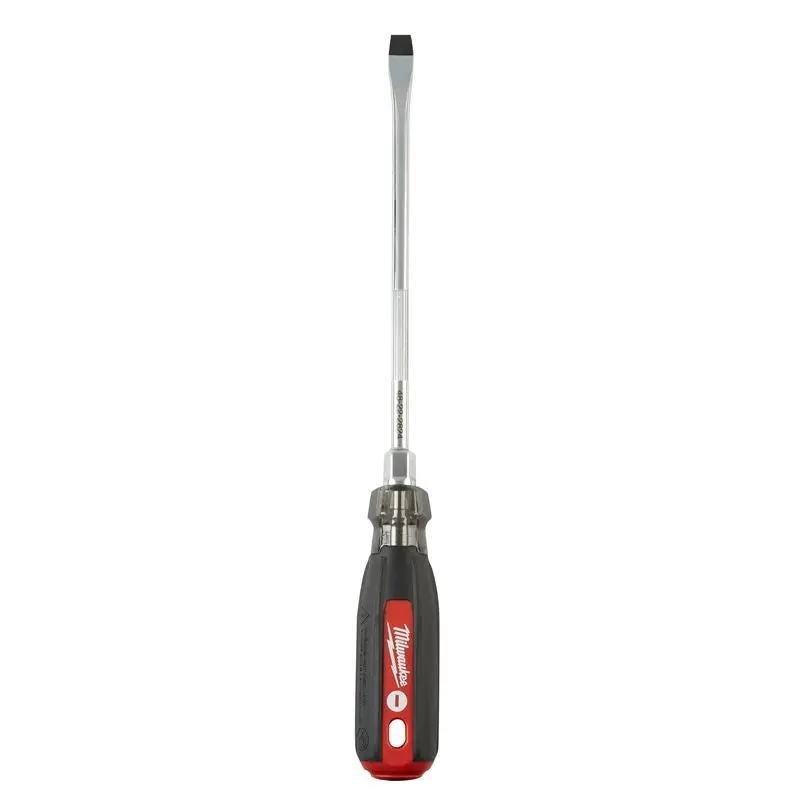 48-22-2824 3/8 in. Slotted - 8 in. Cushion Grip Screwdriver