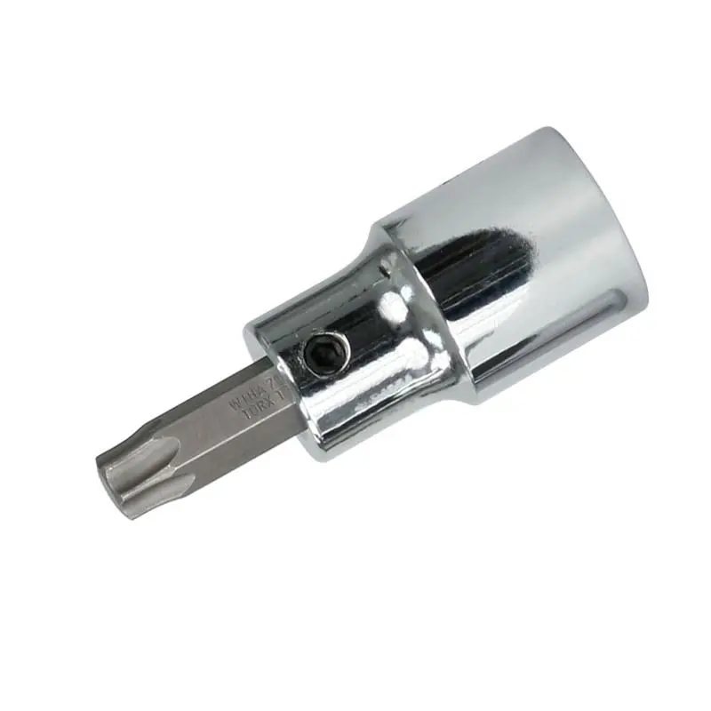 Wiha Security Torx Bit Socket 1/2in SqDr T55s