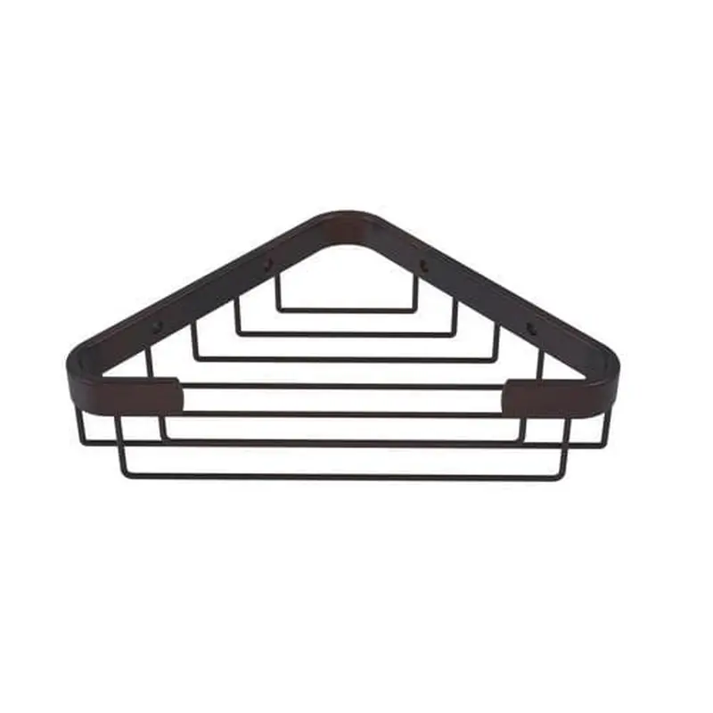 Allied Brass Toiletry Corner Shower Basket in Venetian Bronze