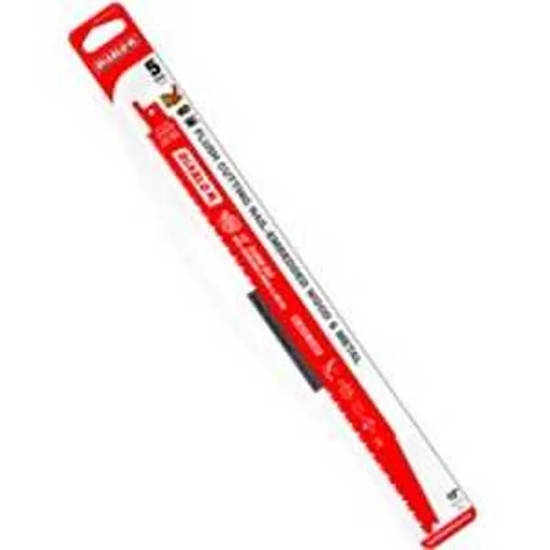 Diablo DS1214AFC5 Reciprocating Saw Blade, 12 in L, 10/14 TPI
