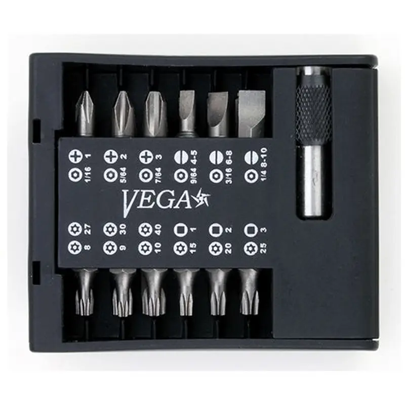 VEGA  25 PC Driver Bit SetsTamper Proof