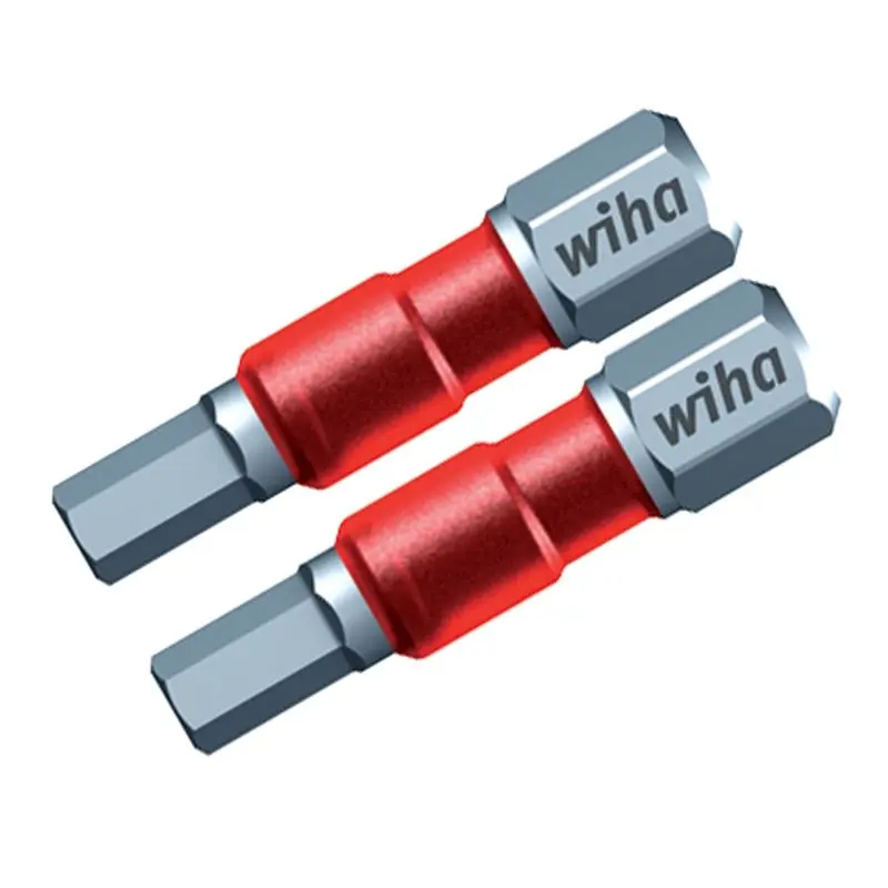 Wiha Terminator Impact Insert Bit Hex 5.0mm Pack of 2 Bits