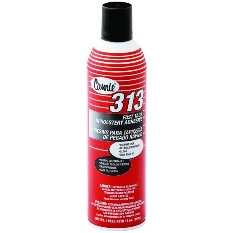Camie 313 Fast Tack Foam & Fabric Spray Adhesive - 12 Ounce