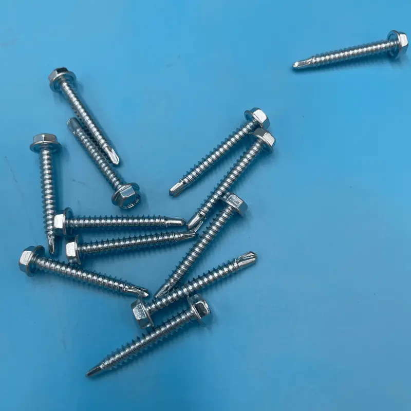 Hex Head Self Drilling Screws 100/box - Various Sizes6 x 1/2"