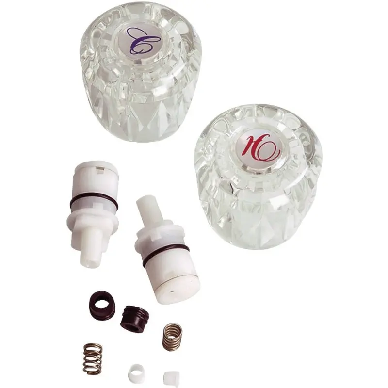 Danco 39684 Faucet Repair Trim Kit, Complete, Clear, For: Valley Faucets