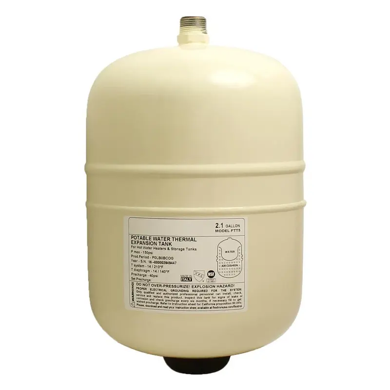 2.1 Gal. Potable Hot Water Heater Thermal Expansion Pressure Tank6 / each