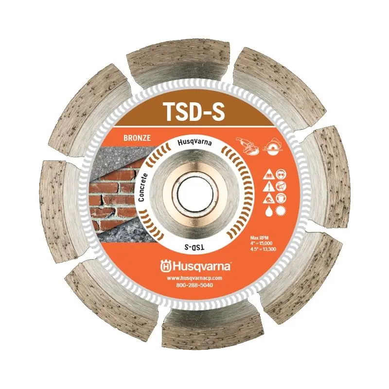 Husqvarna 542761412 7 in TSD-S Dri Disc Segmenged Diamond Blade