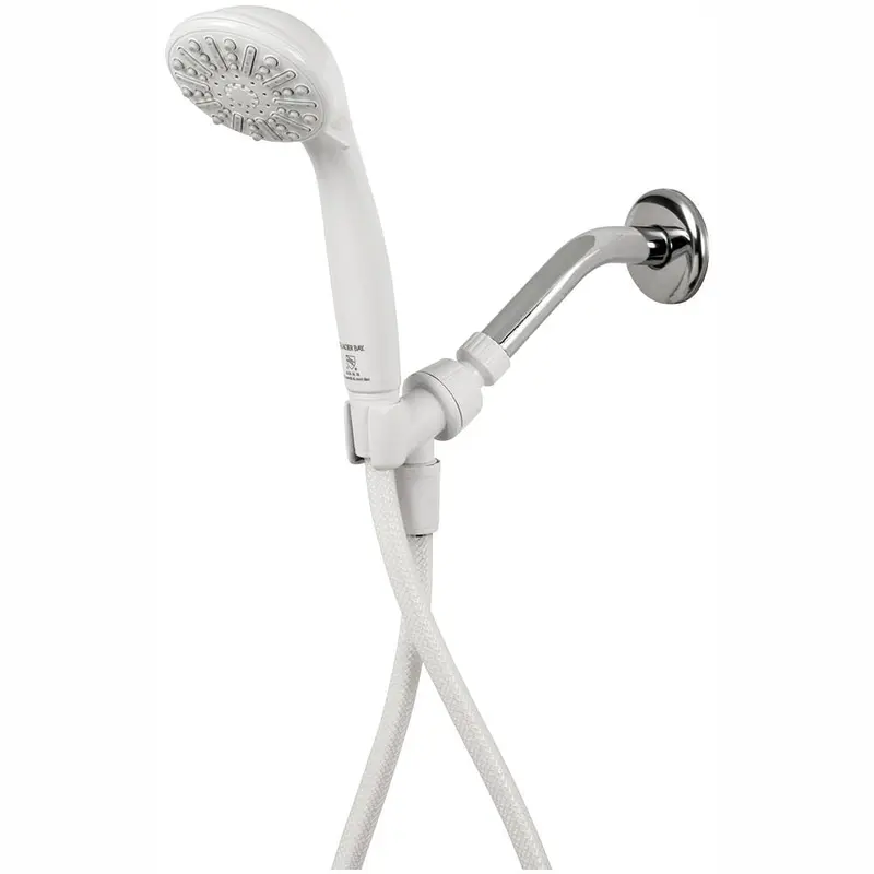 3-Spray 3.3 in. Single Wall Mount Handheld Adjustable Shower Head in White1.05 / each