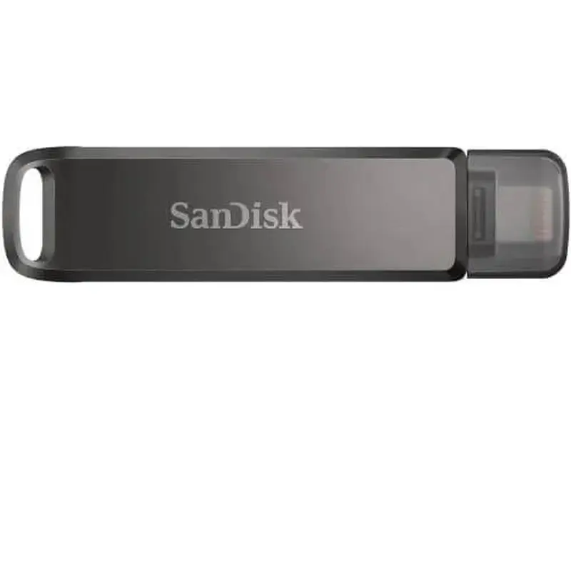 SanDisk iXpand Flash Drive Luxe 64GB Lightning/USB-C