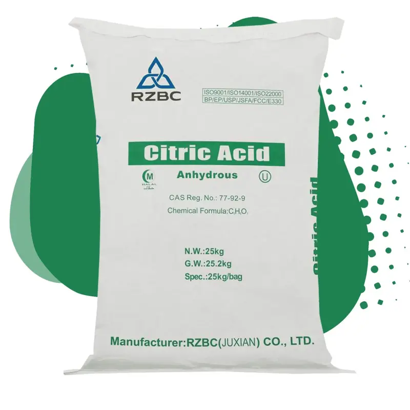 Citric Acid Anhydrous 25KG | SOLVERBio