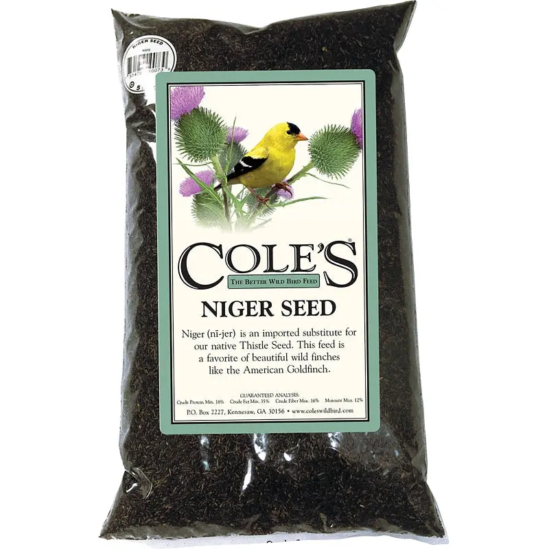 Cole's NI05 Straight Bird Seed, 5 lb Bag
