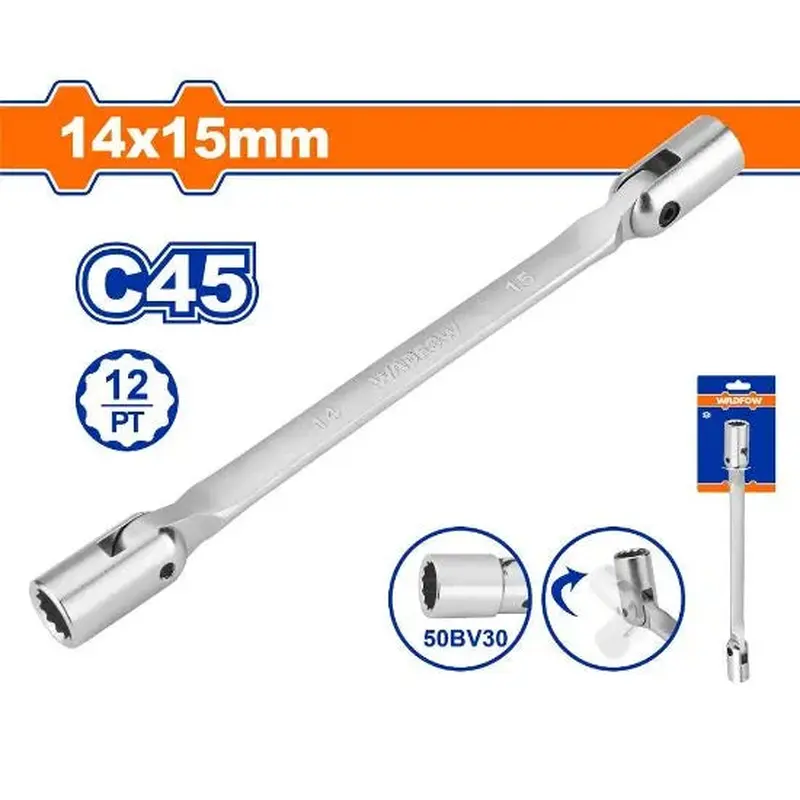 Wadfow WTH2E04 Chrome Plated Socket Wrench