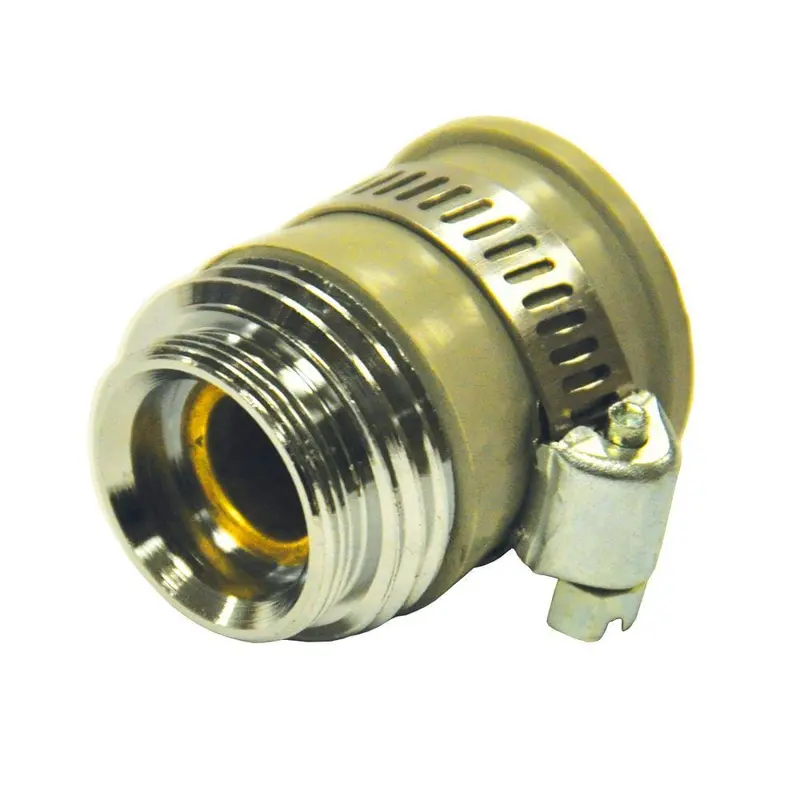 55/64 in. 27M or 3/4 in. GHTM Clamp-On Garden Hose Aerator Adapter.13 / each