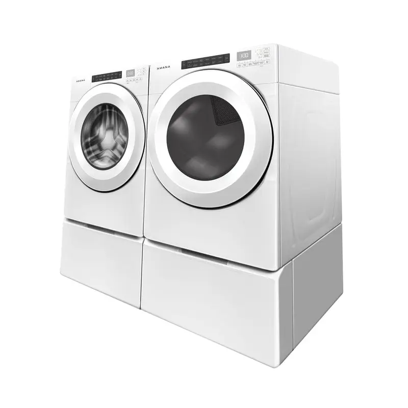 Amana 7.4-cu ft Front Load Stackable Vented Electric Dryer with Sensor Dryer - White