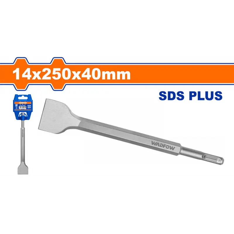 WADFOW SDS Plus Chisel 14x250x40mm