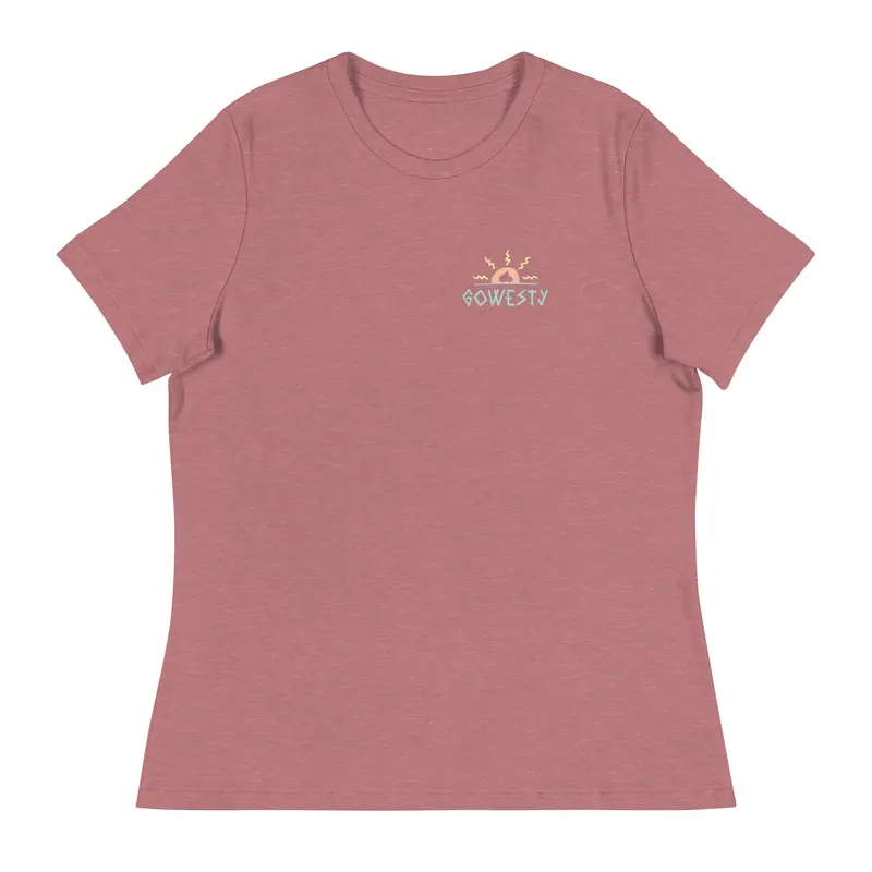 Advanture Awaits Women's Relaxed Fit T-ShirtMauve (Heather) / S