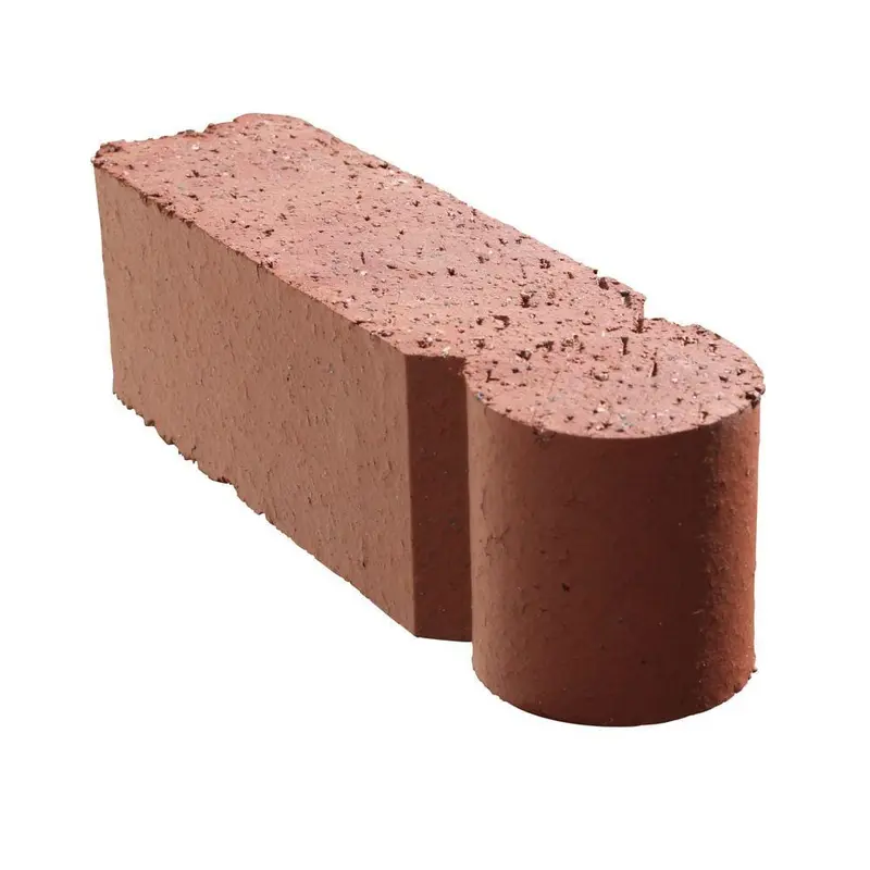 12 in. x 3 in. x 3.5 in. Spinner Burgundy Clay Edger9.7 / pallet(unit load)