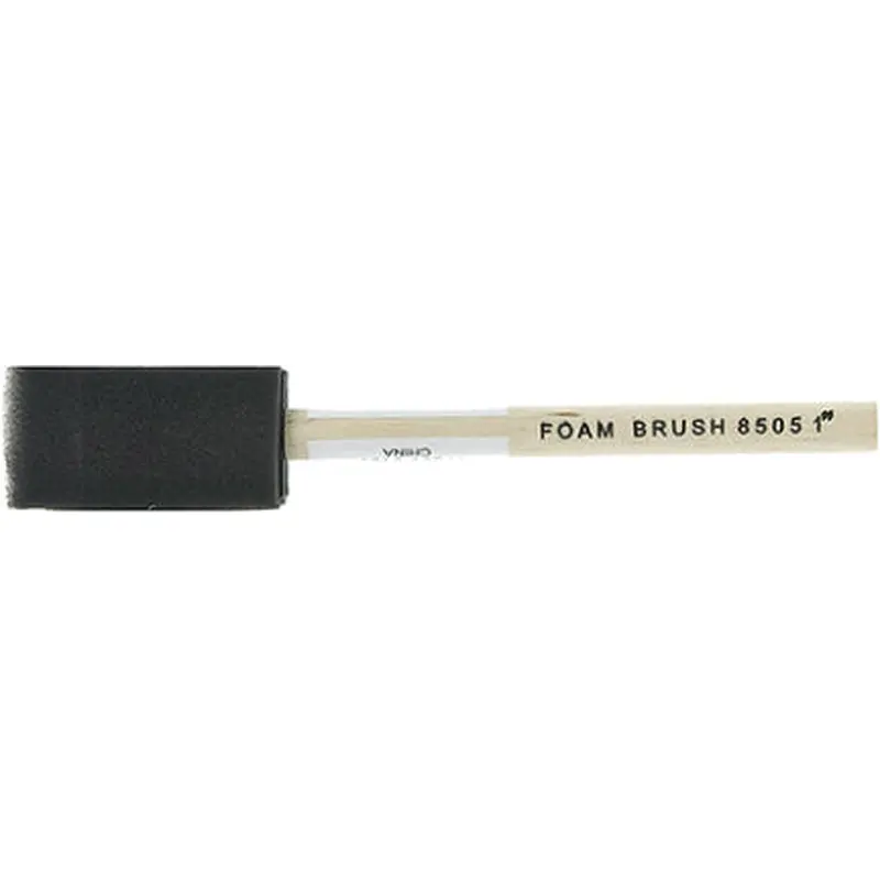 0100 BRUSH 1 IN FOAM