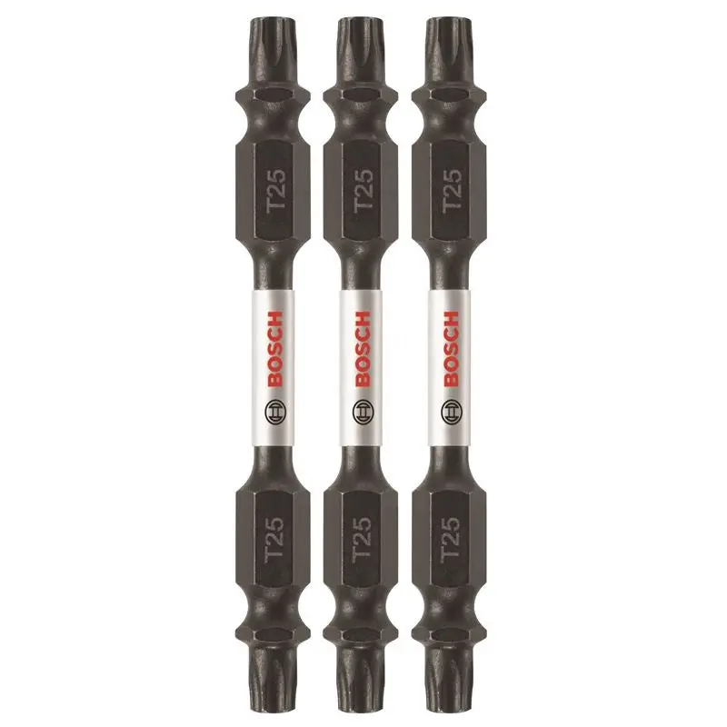 Bosch | ITDET252503 3 pc. Impact Tough 2.5 In. Torx #25 Double-Ended Bits