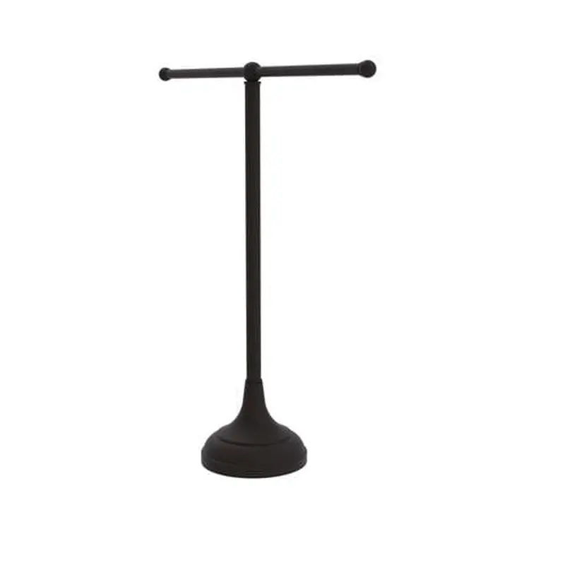 Allied Brass Vanity Top 2 Arm Guest Towel Holder in Oil Rubbed Bronze