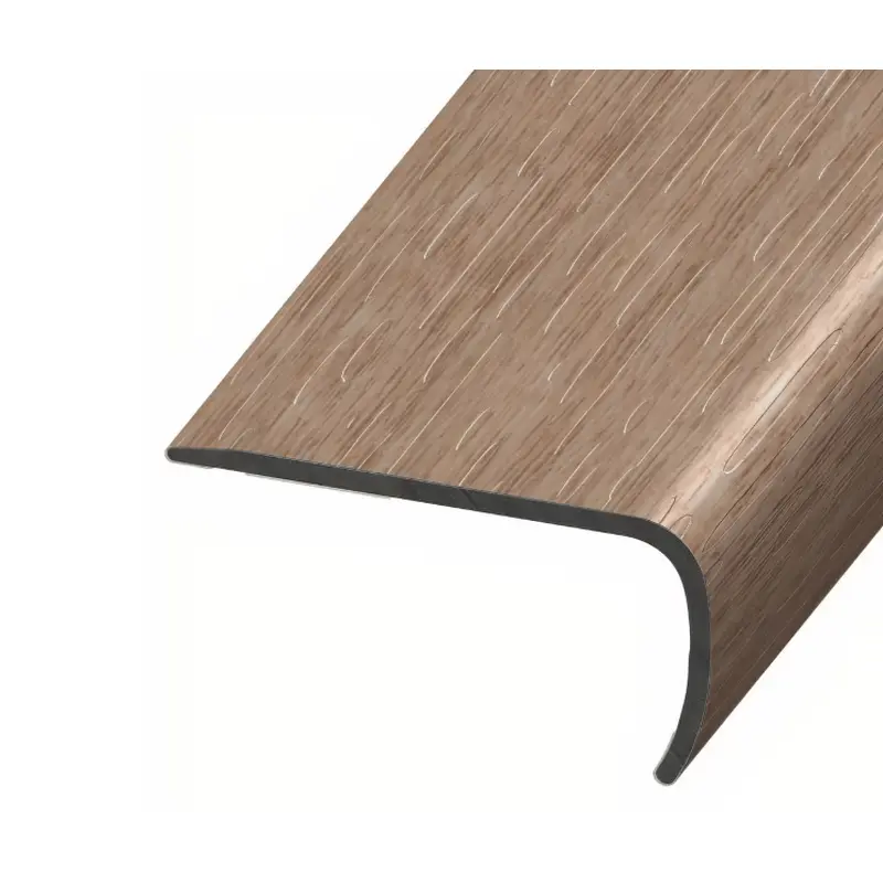 Attaran 1 in. Thick x 2 in. Width x 94 in. Length Rigid Core Stair Nosing Vinyl Molding
