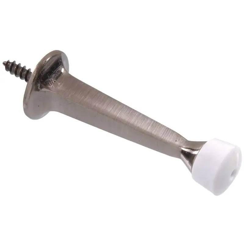 3 in. Pewter Square Rigid Door Stop (5-Pack)0.9 / each