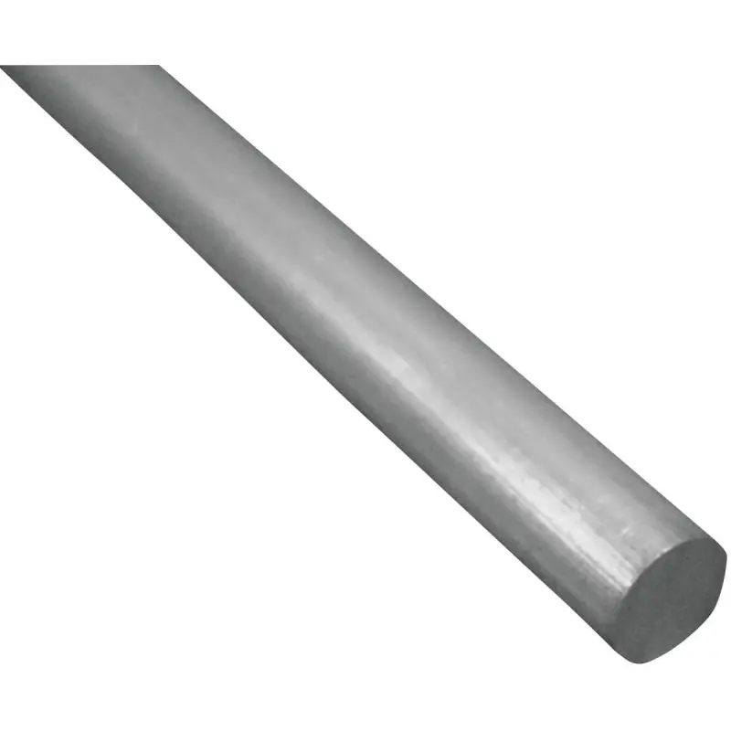 K & S 3055 Decorative Metal Rod, 1/4 in Dia, 36 in L, 1100-O Aluminum, 6061 Grade