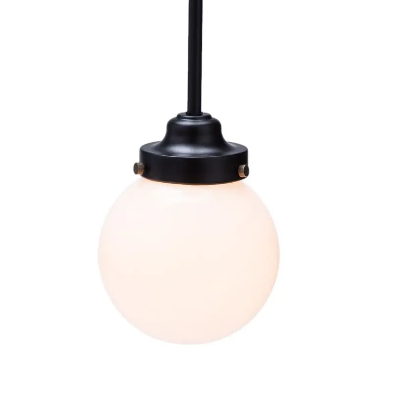 allen   roth Webner Bronze Modern/Contemporary Globe Pendant Light