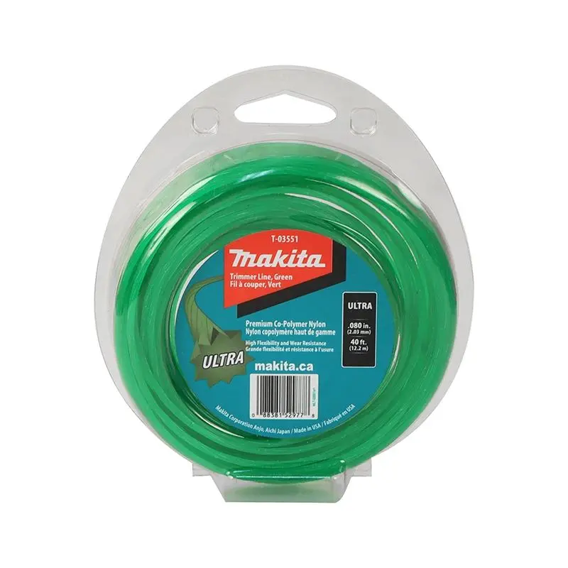 Makita T-03551 Green Ultra Trimmer Line 0.80 in 40 Ft