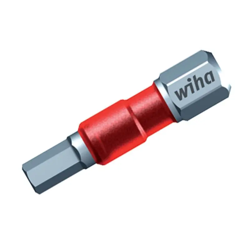 Wiha Terminator Impact Insert Bit Hex 1/8in Pack of 10 Bits
