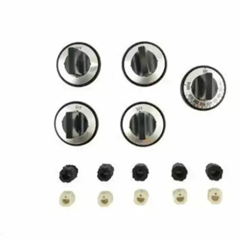 Aqua Plumb RKG Gas Range Knob Replacement Set, BlackBlack
