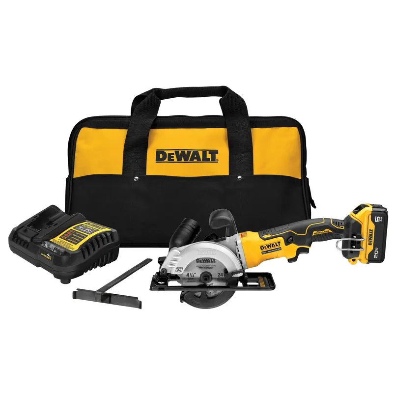 DEWALT DCS571P1 ATOMIC 20V MAX* Brushless Cordless 4-1/2 in. Circular Saw Kit