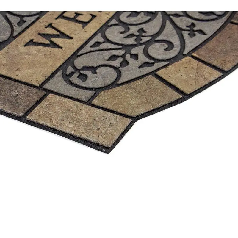 Apache Mills, Inc. Masterpiece 2-ft x 3-ft Rectangular Outdoor Door Mat