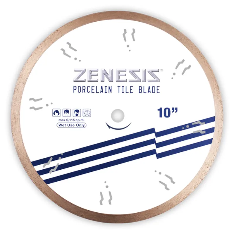 Zenesis - Porcelain Tile Blade  4" - Ceramic and Tile