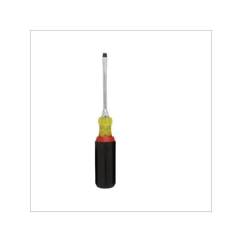 DEWALT | DWHT66383 1/4" x 4" Standard Screwdriver w/ Bolster Vinyl Grip