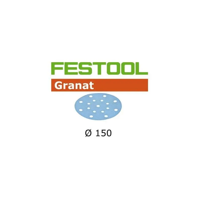 Festool | 496977 80 Grit, Granat Abrasives, Pack of 50