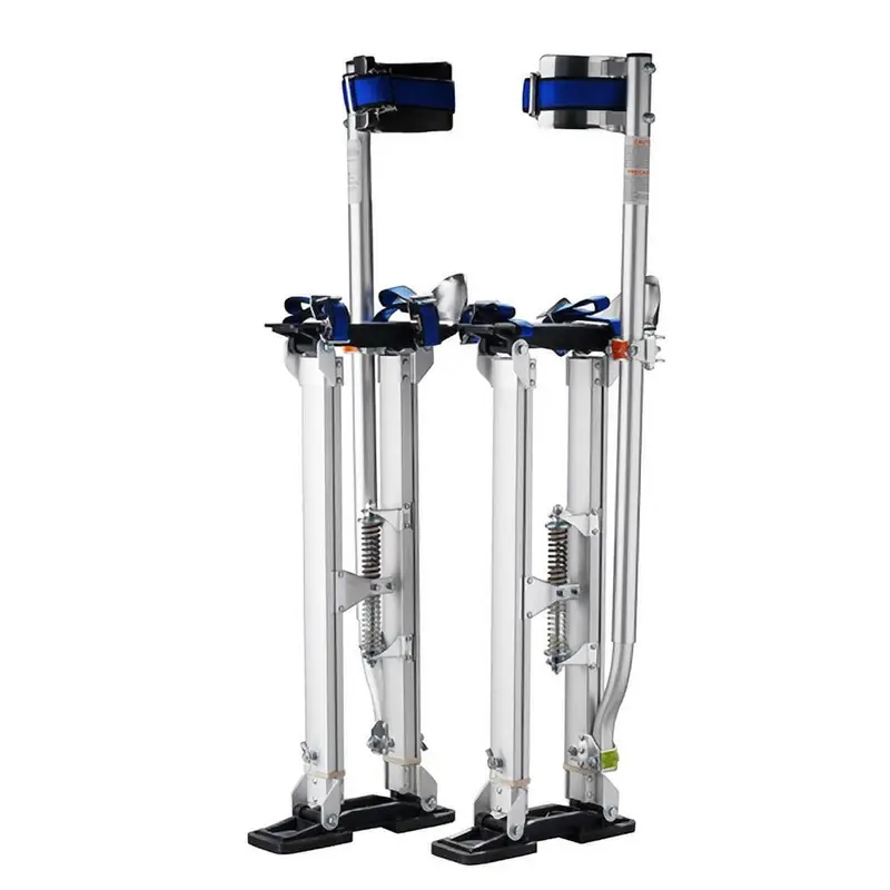 24 in. to 40 in. Adjustable Height Silver Drywall Stilts19 / each