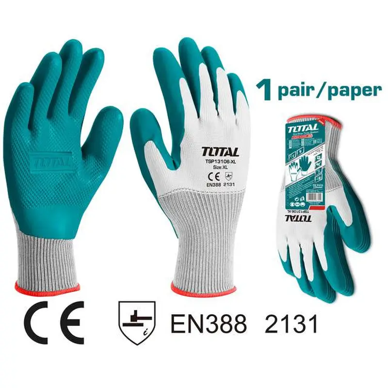TOTAL LATEX GLOVES (TSP13106-XL)